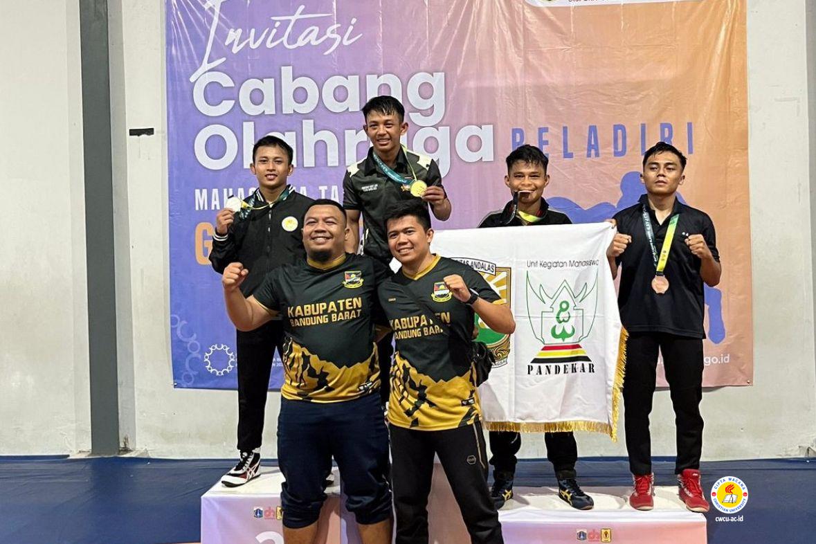 Mahasiswa Cipta Wacana Raih Medali Perak dalam Invitasi Cabang Olahraga Beladiri Mahasiswa 2025